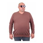 Moc Grande 23201 Taba Selanik V Yaka Erkek Sweatshirt