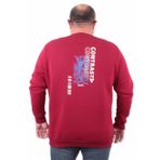 Moc Grande 23205 Bless Bordo Erkek Sweatshirt