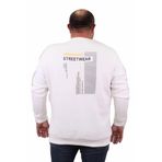 Moc Grande 23206 Streetwear Ekru Erkek Sweatshirt