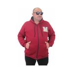 Moc Grande 23217 Bordo Fermuarlı Erkek Sweatshirt
