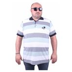 Moc Grande 23409 Büyük Beden Basic Lacivert Erkek T-shirt