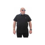 Moc Grande 23420 Büyük Beden Basic Siyah Erkek T-shirt