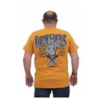 Moc Grande 24125 Büyük Beden Basic Hardal Erkek T-shirt