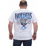 Moc Grande 24125 Sıfır Yaka Beyaz Erkek T-shirt
