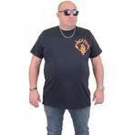 Moc Grande 24127 Büyük Beden Basic Lacivert Erkek T-shirt