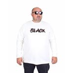 Moc Grande 24202 Ekru Sıfır Yaka Erkek Sweatshirt
