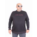 Moc Grande 24202 Siyah Sıfır Yaka Erkek Sweatshirt