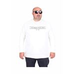 Moc Grande 24203 Ekru Sıfır Yaka Erkek Sweatshirt