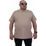 Moc Grande 24452 Square Bej Erkek T-shirt