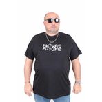 Moc Grande 25138 The Future Siyah Sıfır Yaka Erkek T-shirt