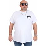 Moc Grande 25141 King Beyaz Sıfır Yaka Erkek T-shirt
