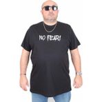 Moc Grande 25143 No Fear Siyah Sıfır Yaka Erkek T-shirt
