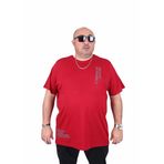 Moc Grande 25157 Believe Bordo Sıfır Yaka Erkek T-shirt