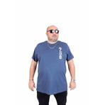 Moc Grande 25158 Stand Up İndigo Sıfır Yaka Erkek T-shirt