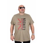 Moc Grande 25166 London Haki Sıfır Yaka Erkek T-shirt