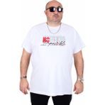 Moc Grande 25169 Impossible Beyaz Sıfır Yaka Erkek T-shirt