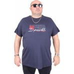 Moc Grande 25169 Impossible Lacivert Sıfır Yaka Erkek T-shirt
