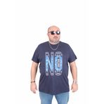 Moc Grande 25172 No Control Lacivert Sıfır Yaka Erkek T-shirt