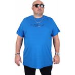 Moc Grande 25173 Nothing Saks Sıfır Yaka Erkek T-shirt