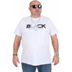 Moc Grande 25176 Black Beyaz Sıfır Yaka Erkek T-shirt