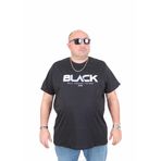 Moc Grande 25176 Black Siyah Sıfır Yaka Erkek T-shirt