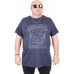 Moc Grande 25177 Only Cool Lacivert Sıfır Yaka Erkek T-shirt