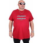 Moc Grande 25178 Start Stop Bordo Sıfır Yaka Erkek T-shirt