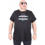 Moc Grande 25178 Start Stop Siyah Sıfır Yaka Erkek T-shirt