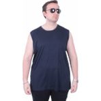 Moc Grande 26121 Life is Never Lacivert Kolsuz Baskılı Erkek T-shirt