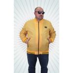 Moc Grande Büyük Beden Pilot Mont Hardal Renk Erkekler İçin %100 Polyester - 4XL