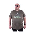 Moc Grande Kalifornia 23120 Büyük Beden Haki Erkek T-shirt