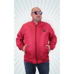 Moc Grande Kırmızı Büyük Beden Basic Pilot Mont 23823 Erkekler İçin Rahat Kullanım - 5XL
