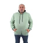 MOC GRANDE Starbattal Büyük Beden Erkek Basic Sweat Kapüşonlu 11700-115