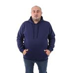 MOC GRANDE Starbattal Büyük Beden Erkek Basic Sweat Kapüşonlu 11700-73