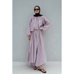 Moca Cosey Asimetrik Etek Lila