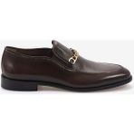 Mocassini Erkek Klasik Ayakkabı 9338 - 23-Kahve