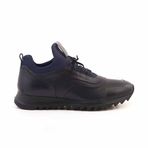 Mocassini Lacivert Erkek Deri Sneaker 191MCE002 502X