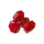 Mocca Style KIRMIZI 3 KG x 2 Adet 6 KG Dambıl Seti 6 KG Dumbell Set