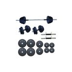 Moccastyle 55 Kg Ağırlık Seti 55 Kg Vücut Geliştirme Aleti Halter Seti (50 Kg Plaka Ağırlığı)