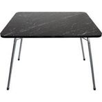MOCCASTYLE 60X80 Cm Granit Desenli Katlanır Balkon Bahçe Kamp Masası