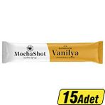 Mocha Shot Vanilya Aromalı Tek Kullanımlık Kahve Şurubu 13 ml x 15'li