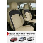 Mocha Taytüyü Oto Koltuk Kılıfı (Peugeot 206-207-208-306-307-407 Uyumlu) - Bej