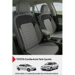 Mocha Taytüyü Oto Koltuk Kılıfı (Toyota Corolla-Auris-Yaris Uyumlu) - Füme
