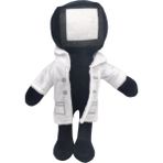 Mocho Skibidi Tuvalet Serisi Doktor Tv Adam Peluş Oyuncak Çocuk 28 cm (Yurt Dışından) - Beyaz