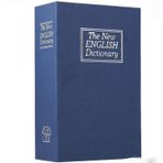 MOCOFO Antik Kitap Güvenli Avrupa Tarzı Retro Çocuk Tasarruf Bankası Kitap Kumbara Reçine Yaratıcı Hediye Saklama Kutusu (Mavi, 265 mm x 197 mm x 65 mm)