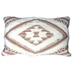 MOCOFO Prada Baskılı Püsküllü Yastık Kılıfı İskandinav Bohem Nakışlı Yatak Odası Kanepe Oturma Odası Araba Dekorasyonu (Bordo Kırmızı, 30x50 cm)