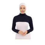 Moda Asse Boyunluklu Bolero Kolluk Lacivert