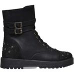 Moda Ayakkabı 7055 Kadın Bot Ayakkabı - 2J9-Siyah