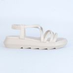 Moda Ayakkabı23 Moda Ayakkabı 01124 Şanzelize Bayan Sandalet - Krem