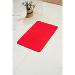 Moda Dekor Easymax 50x80 cm Tekli Kırmızı Banyo Paspası
